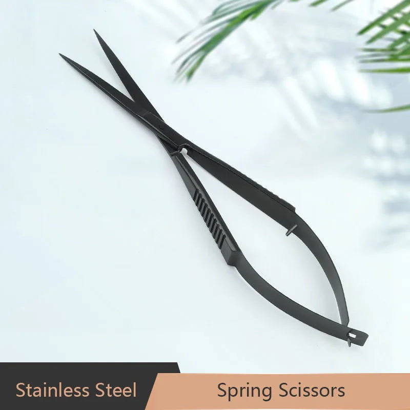 Aquarium Straight Curved Spring Scissor