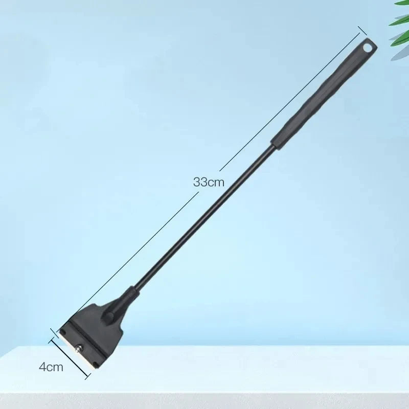 Flat algae scraper cleaning tool