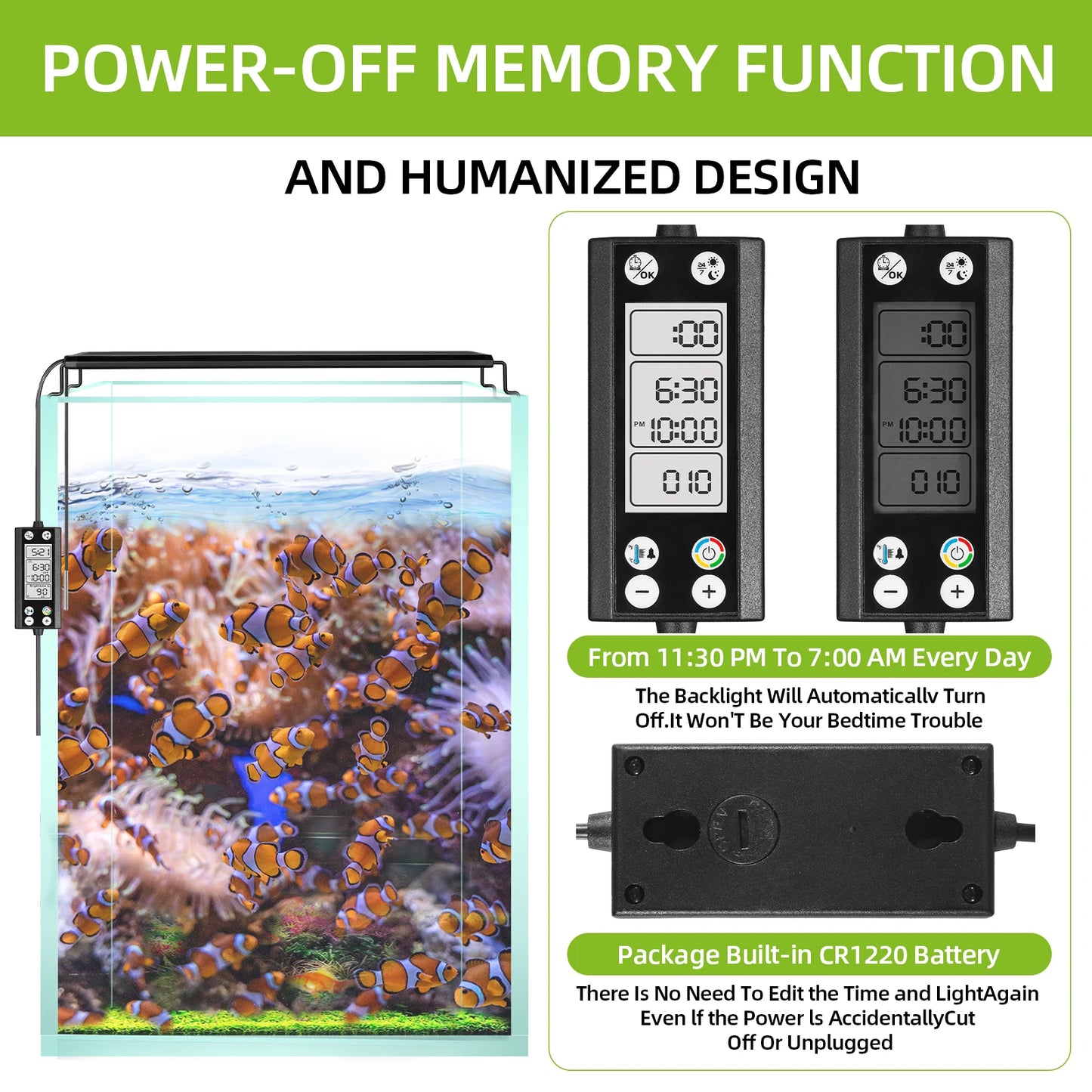 Programmable Aquarium Light