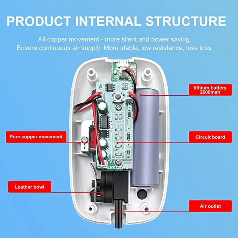 4800mAh Portable Air Pump