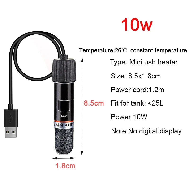 USB Mini 10W heating rod