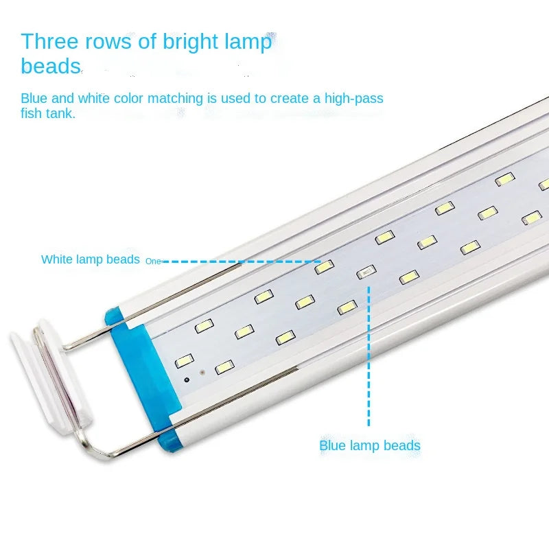 Aquarium LED Light Super Slim LED 18-75cm