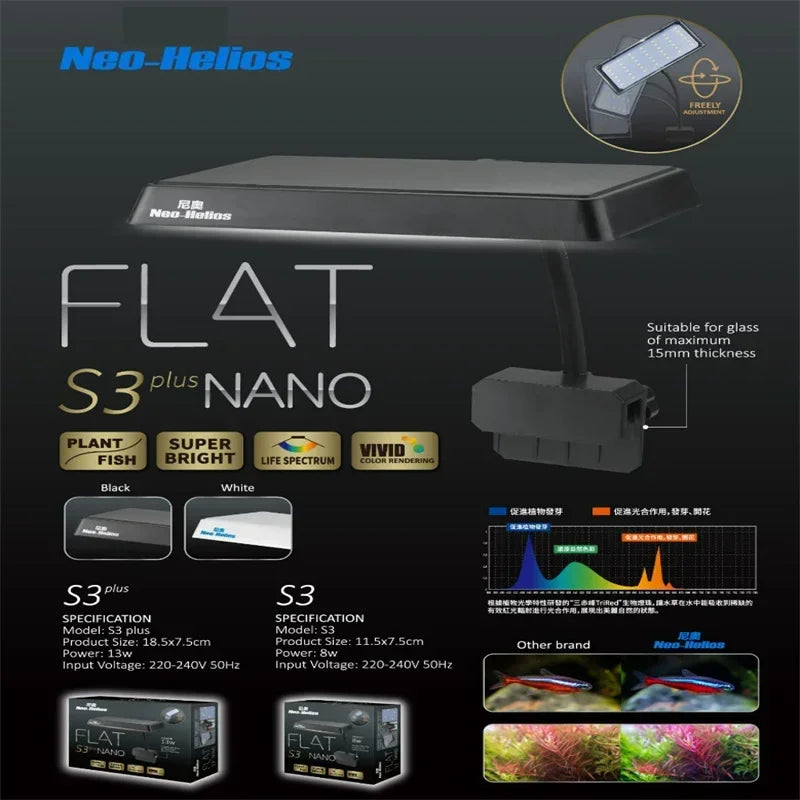 Neo-Helios S3 PLUS RGB Fish Tank LED