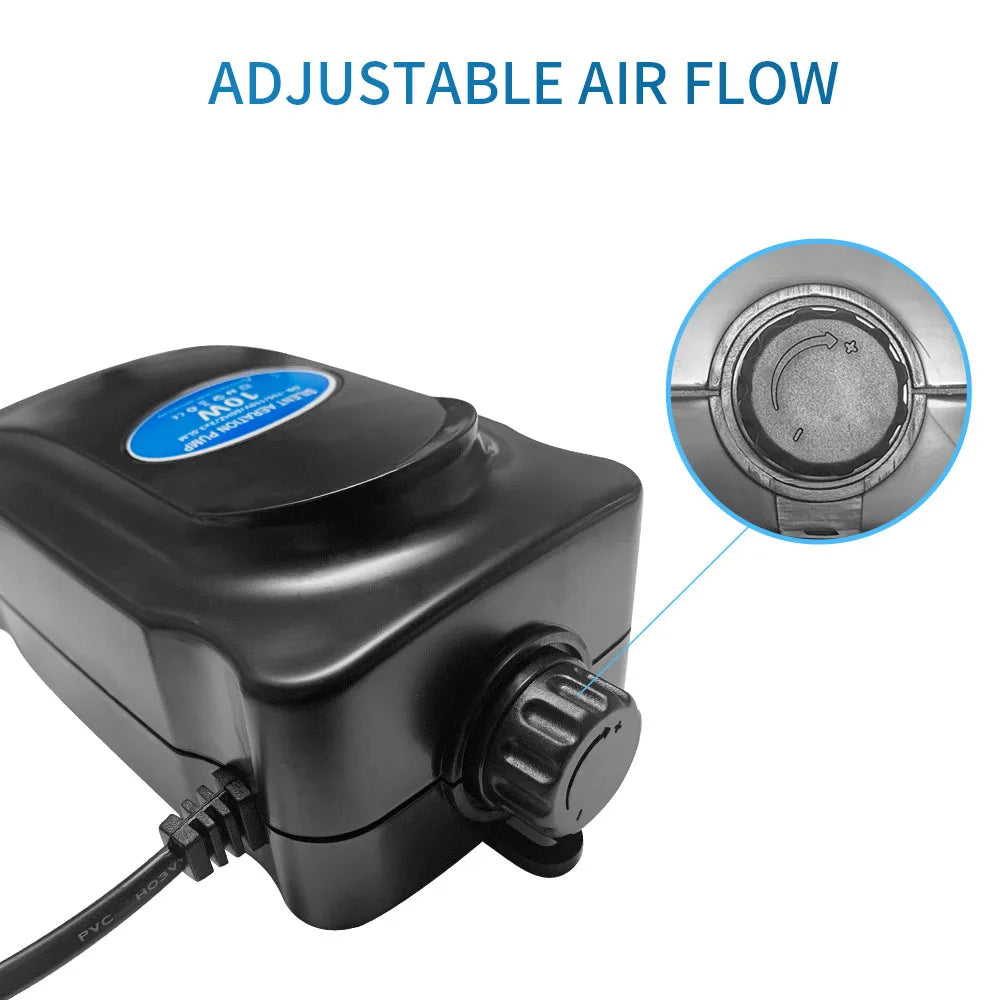 Adjustable Aquarium Air Pump